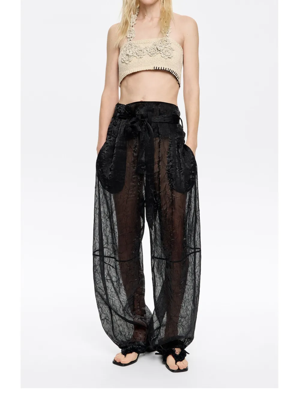 BIMBA Y LOLA FANCY HAREM TROUSERS