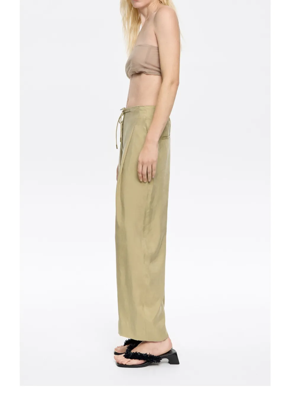 Bimba y Lola Fluid broek Groen