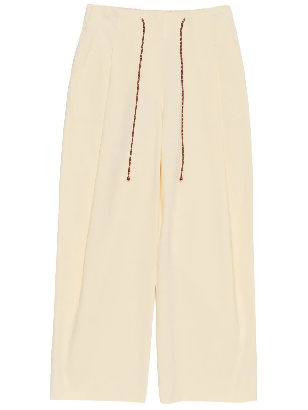 cotton darted trousers