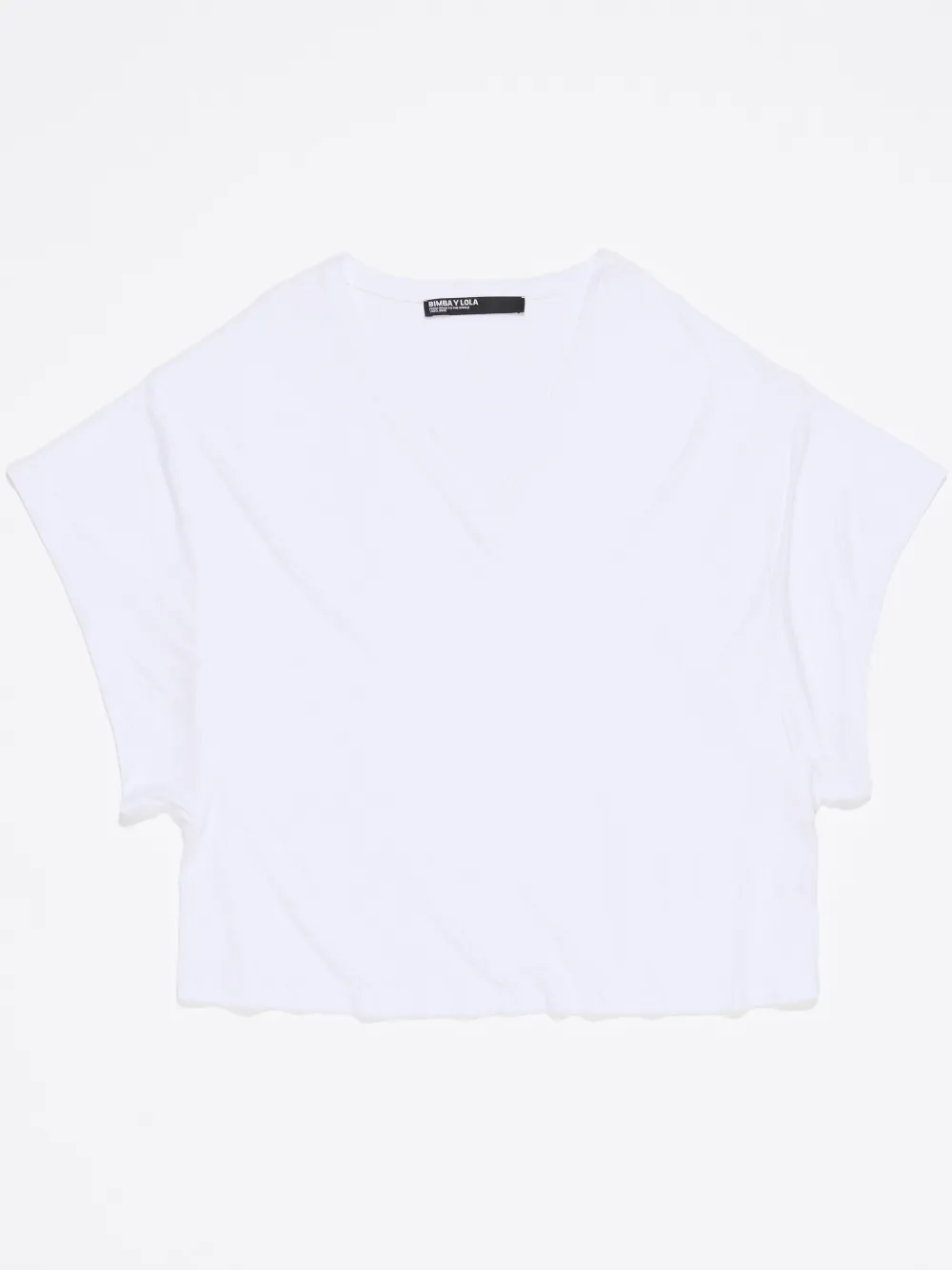 Bimba Y Lola Drop-shoulder T-shirt In 白色
