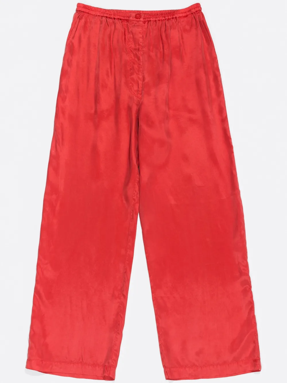 Bimba Y Lola Fluid Jogger Trousers In Red