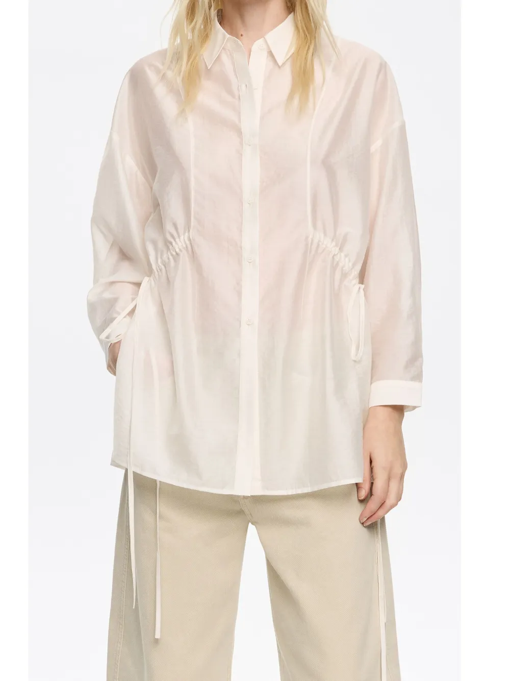 BIMBA Y LOLA ADJUSTABLE SHIRT