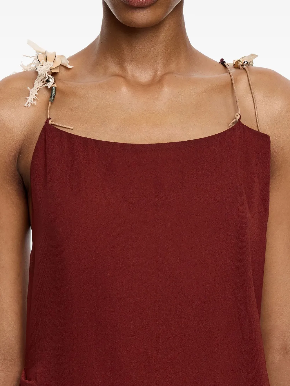 Bimba y Lola Fancy vesttop Bruin