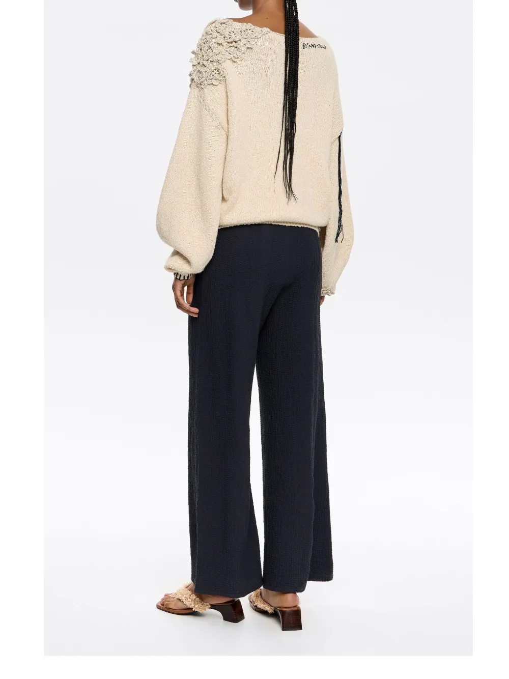 Bimba y Lola Cropped broek Grijs