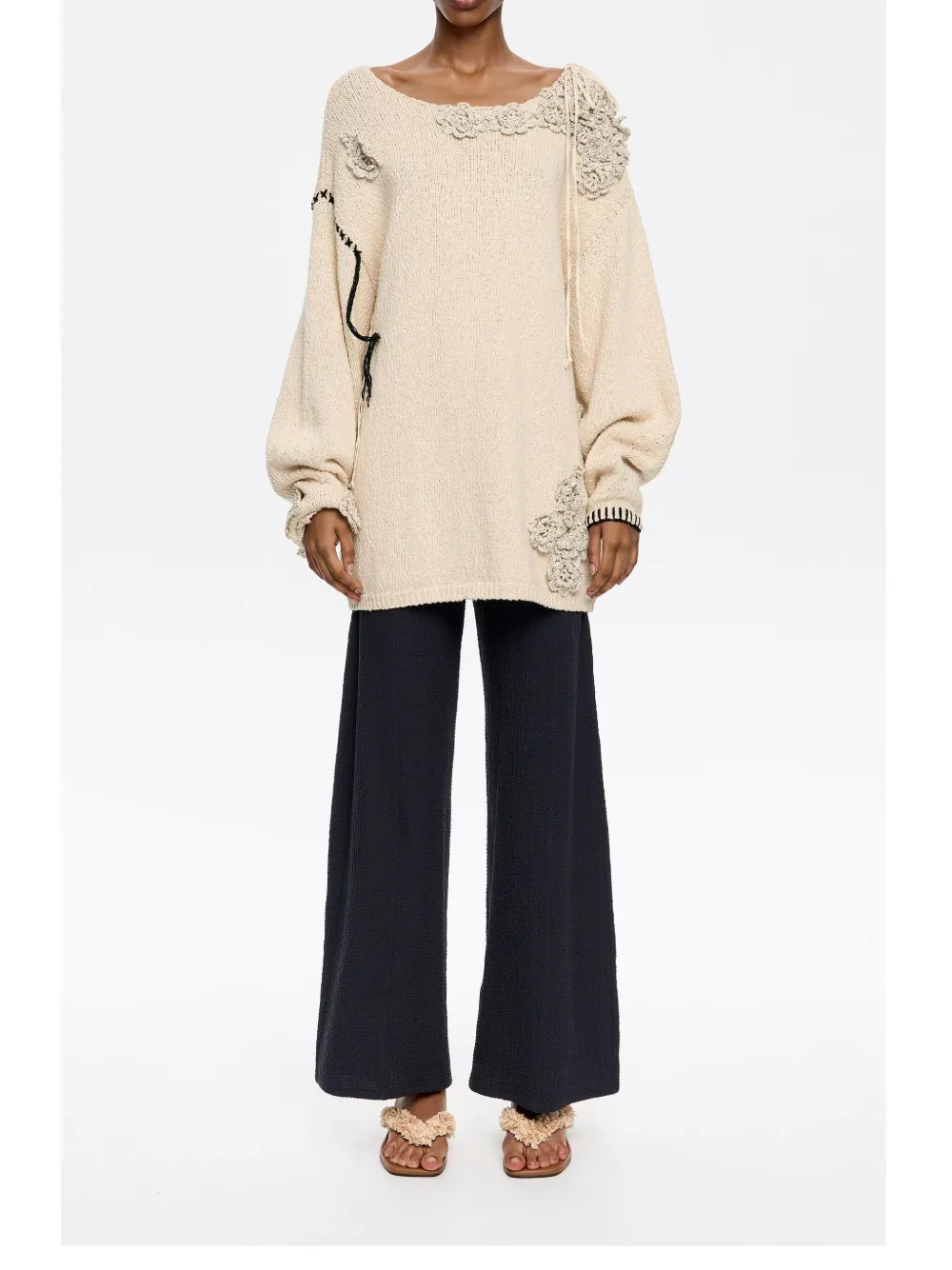 Bimba y Lola Cropped broek Grijs