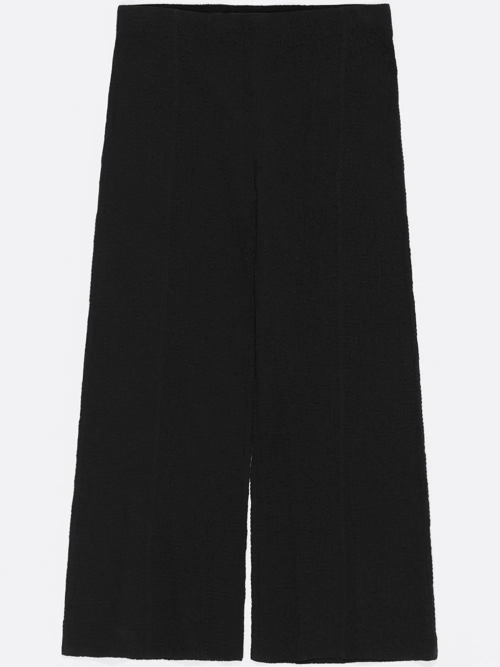 Bimba Y Lola Wide-leg Cropped Trousers In Grey