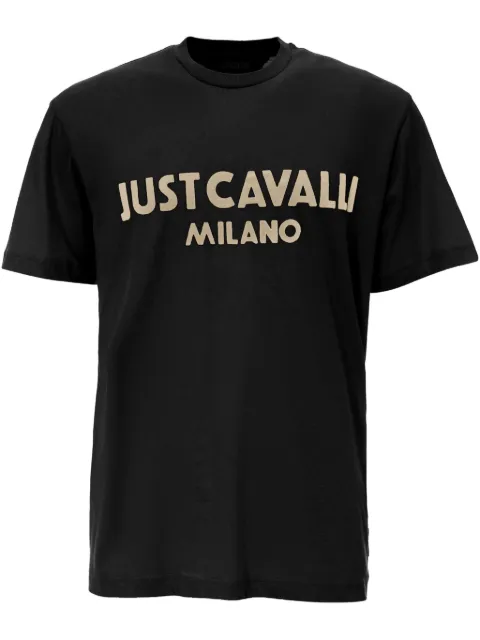 Just Cavalli logo-print T-shirt