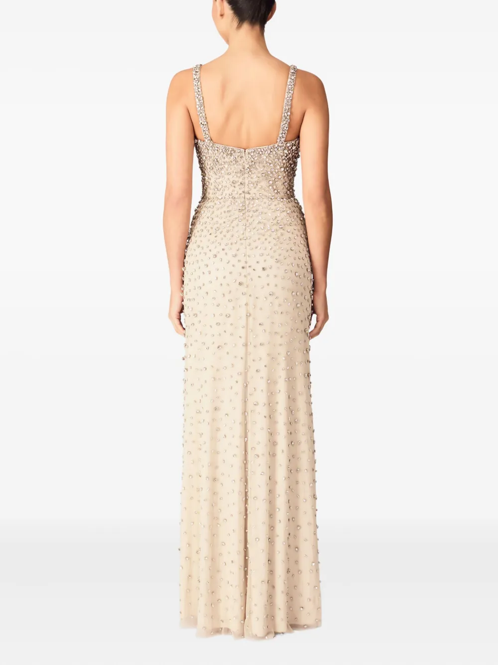 Jenny Packham Cherry maxi-jurk Beige