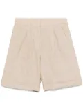 Peserico linen shorts - Neutrals