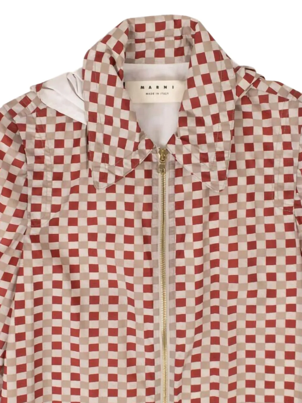 Marni checked raincoat | Parkas | Image 2