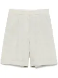 Peserico linen shorts - Green