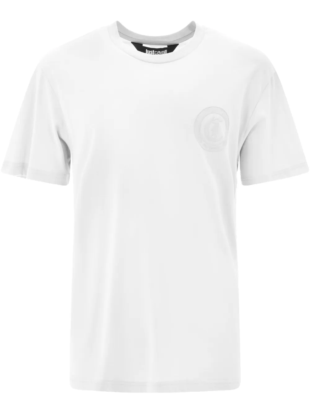 Just Cavalli logo-appliqué T-shirt | White | Image 1