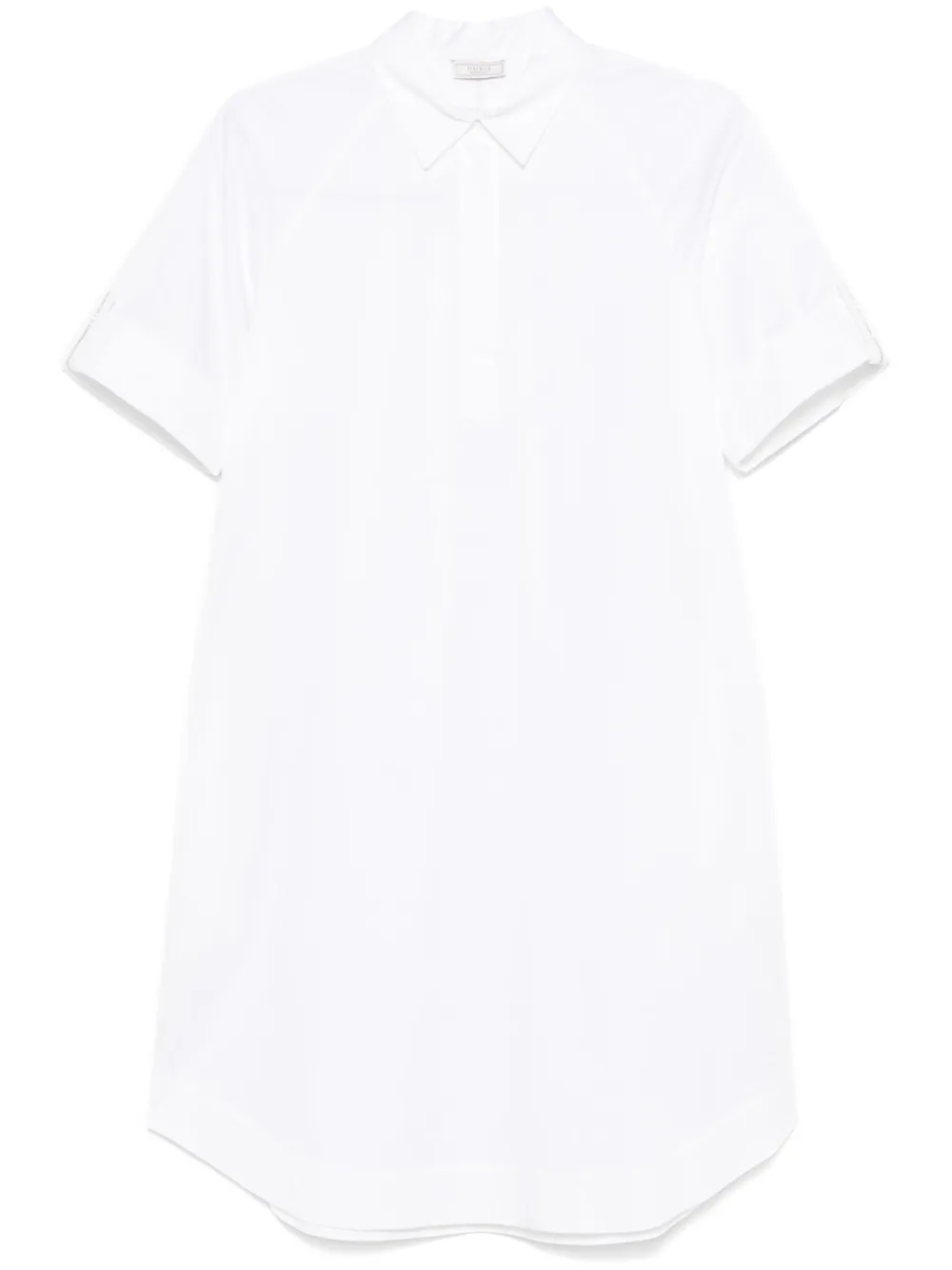 Peserico Mini-jurk van popeline Wit