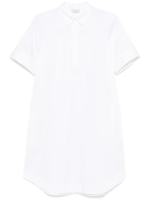 Peserico poplin mini dress