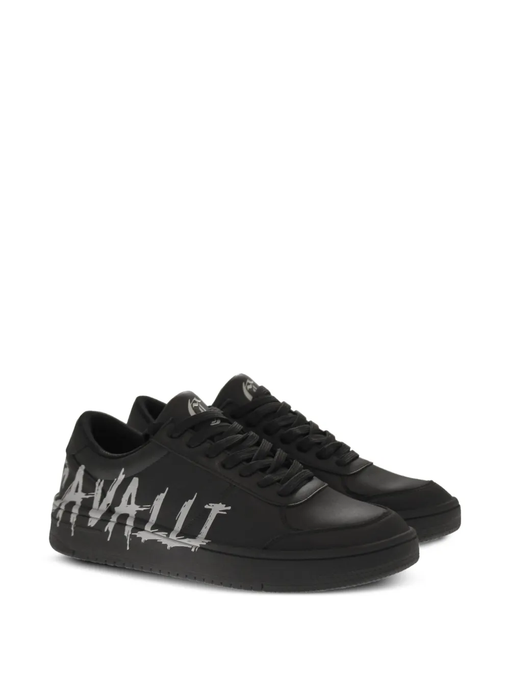 Just Cavalli logo-print sneakers - Zwart