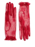 Valentino Garavani VLogo Signature gloves - Red