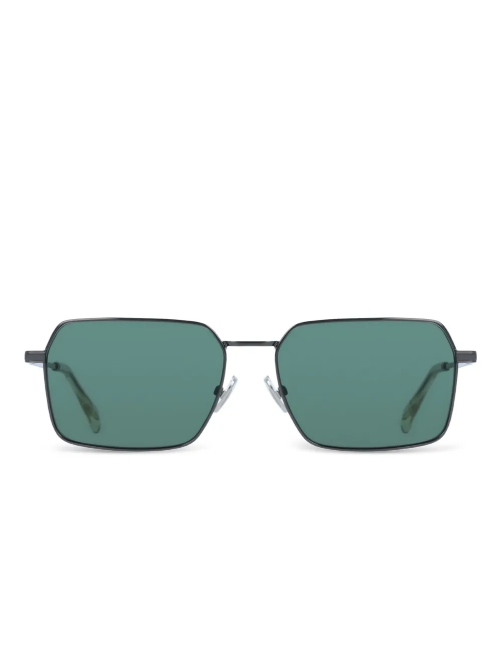 Paul Smith metal square-frame sunglasses | Green | Image 1
