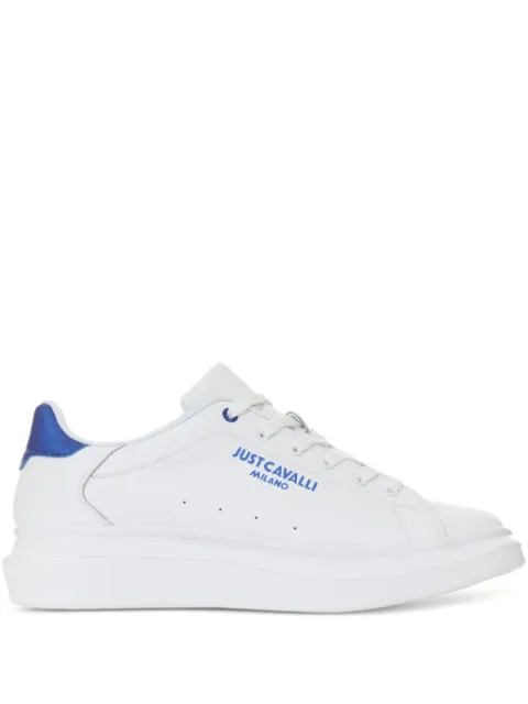 Just Cavalli logo-print sneakers