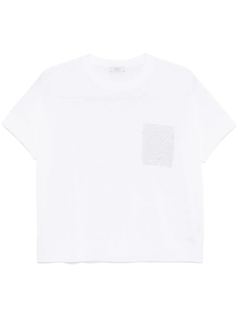 Peserico T-shirt met kralen Wit