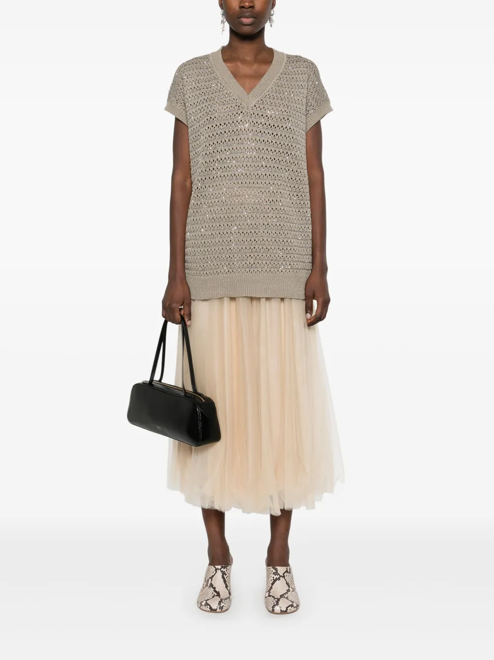 Fabiana Filippi sequinned vest | Vests & Tank Tops | Image 2