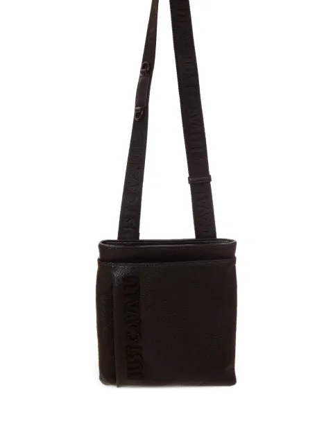 Just Cavalli embossed logo shoulder bag 