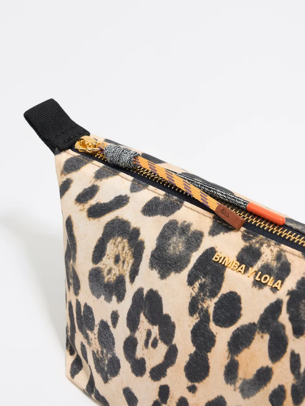 BIMBA Y LOLA LEOPARD-PRINT COSMETIC POUCH 