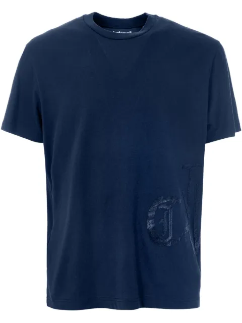 Just Cavalli logo-embroidered T-shirt