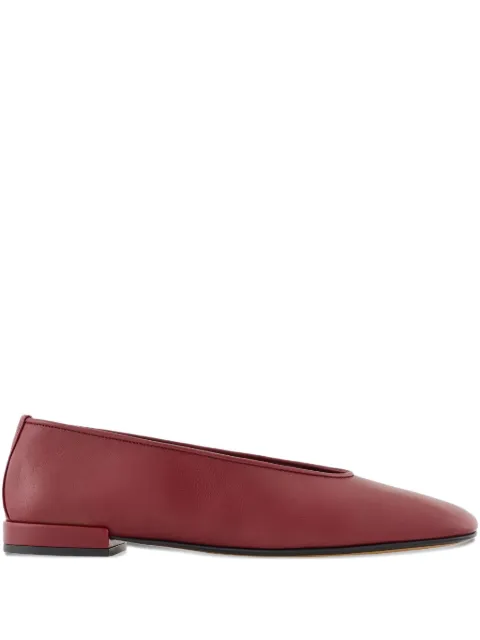 Giorgio Armani flats de piel
