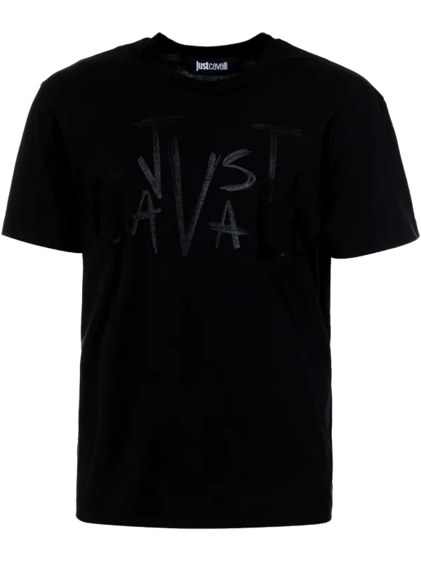 関税込み★送料無料【JUST CAVALLI】Ｔシャツ ブランドロゴ 楽天市場】ジャストカヴァリ tシャツの通販