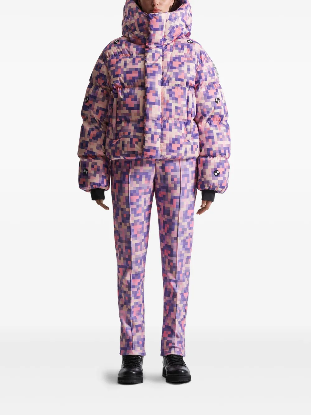 Fusalp x Crosby Studios Pixel puffer jacket | Down Jackets | Image 2