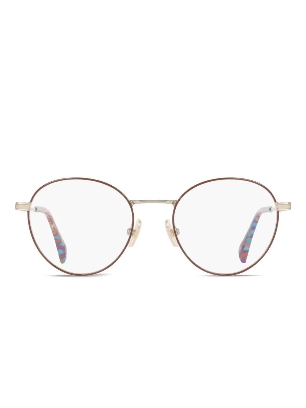 Paul Smith round-frame glasses | Gold | Image 1