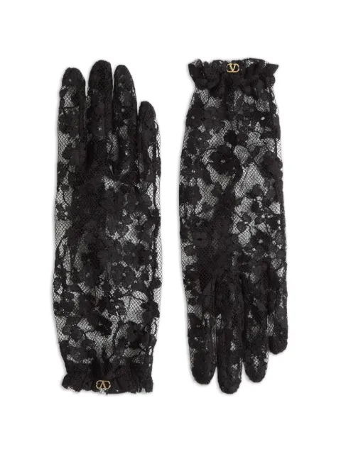 Valentino Garavani VLogo signature lace gloves