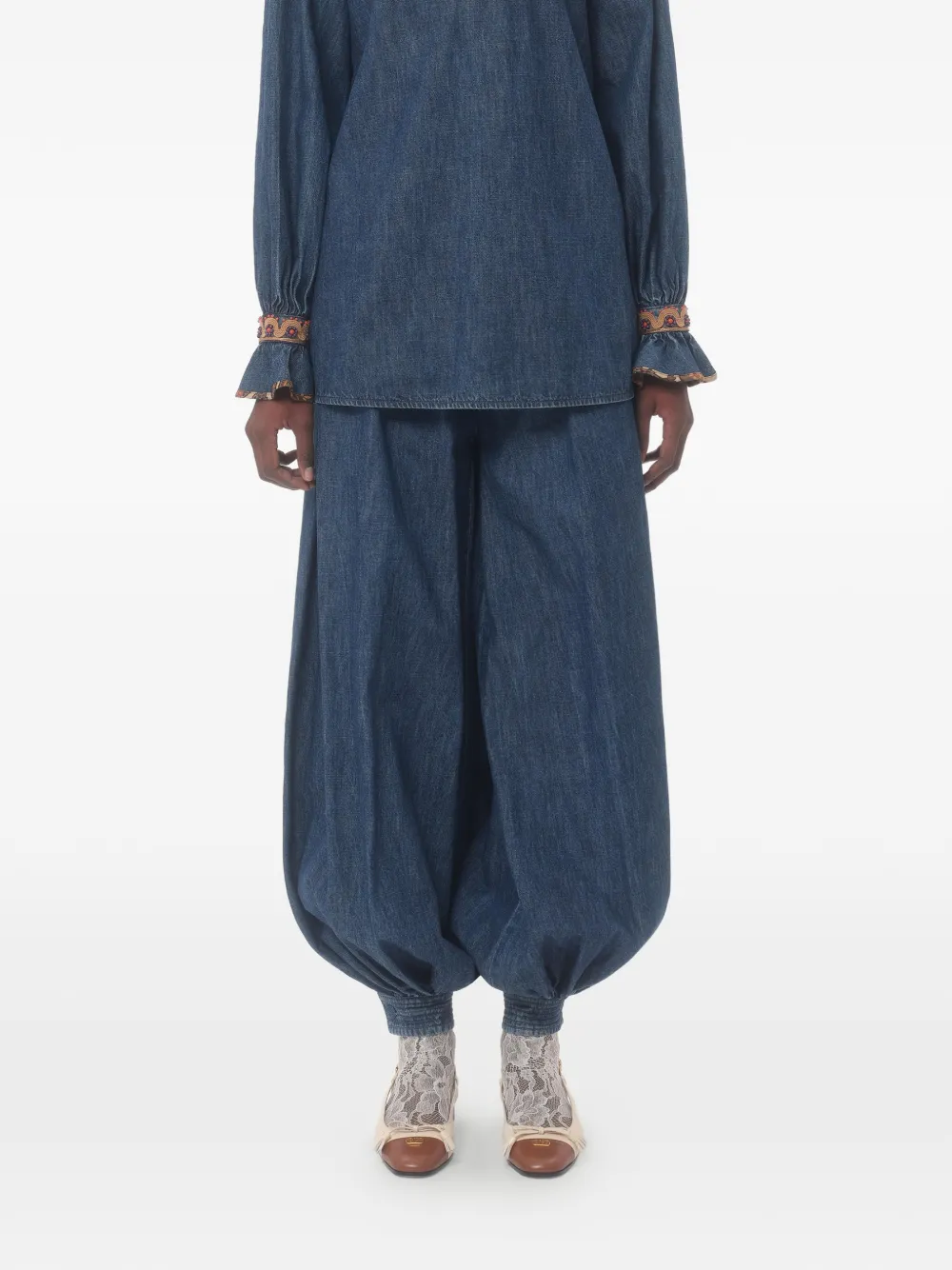  Valentino Garavani Chambray Jeans - Blue 