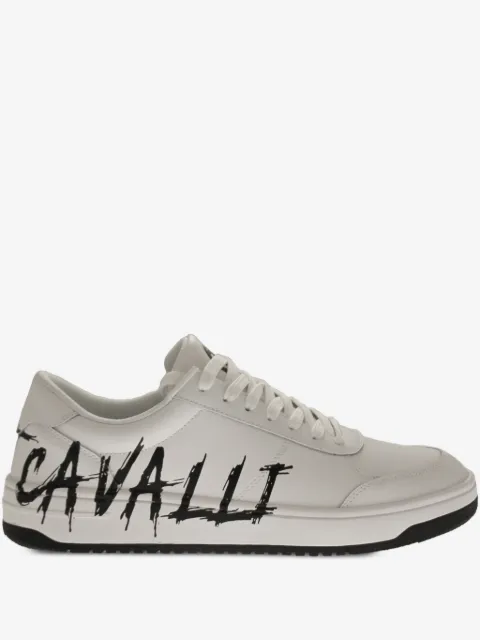 Just Cavalli logo-print sneakers