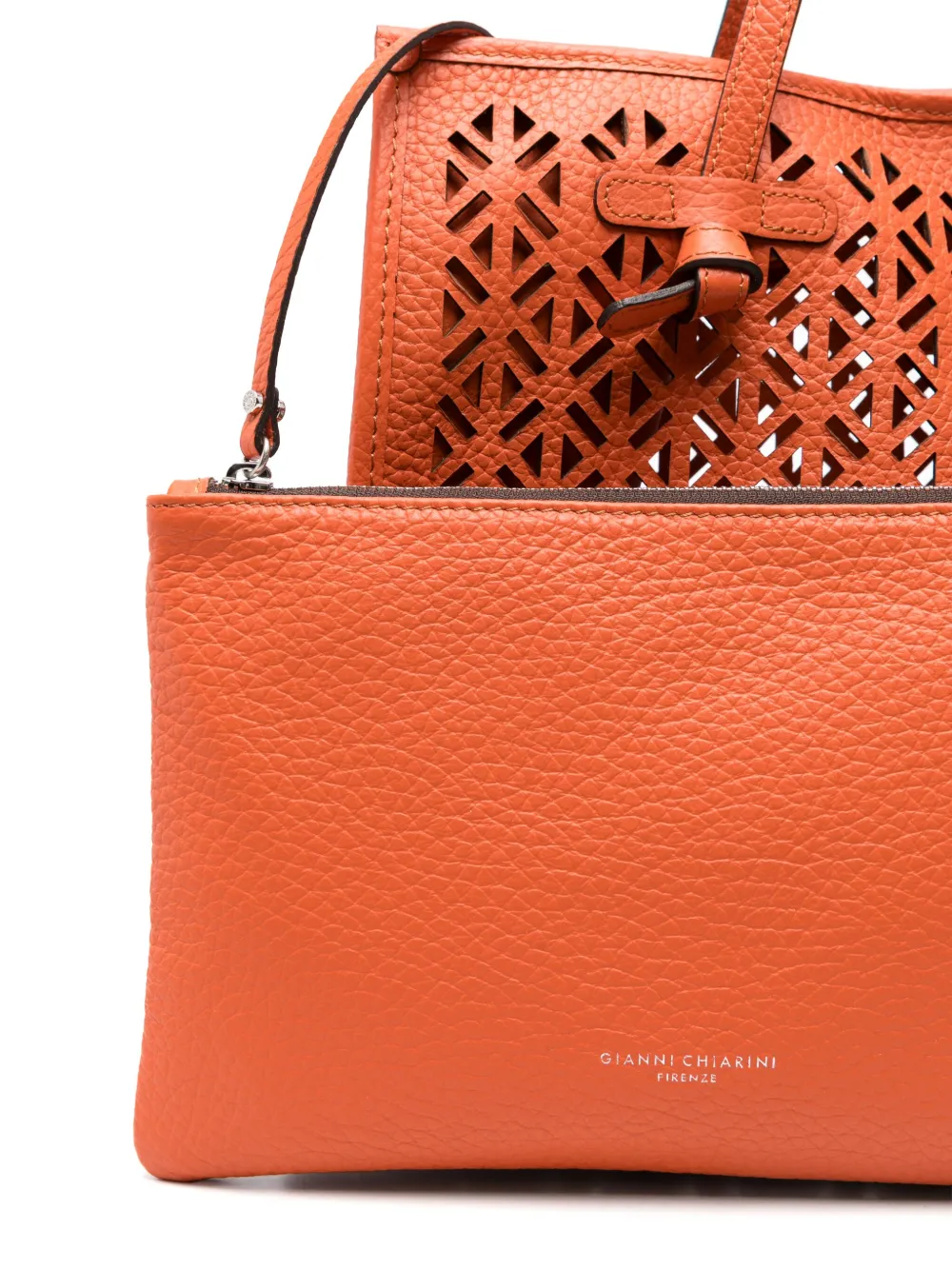 GIANNI CHIARINI Marcella shopper Oranje