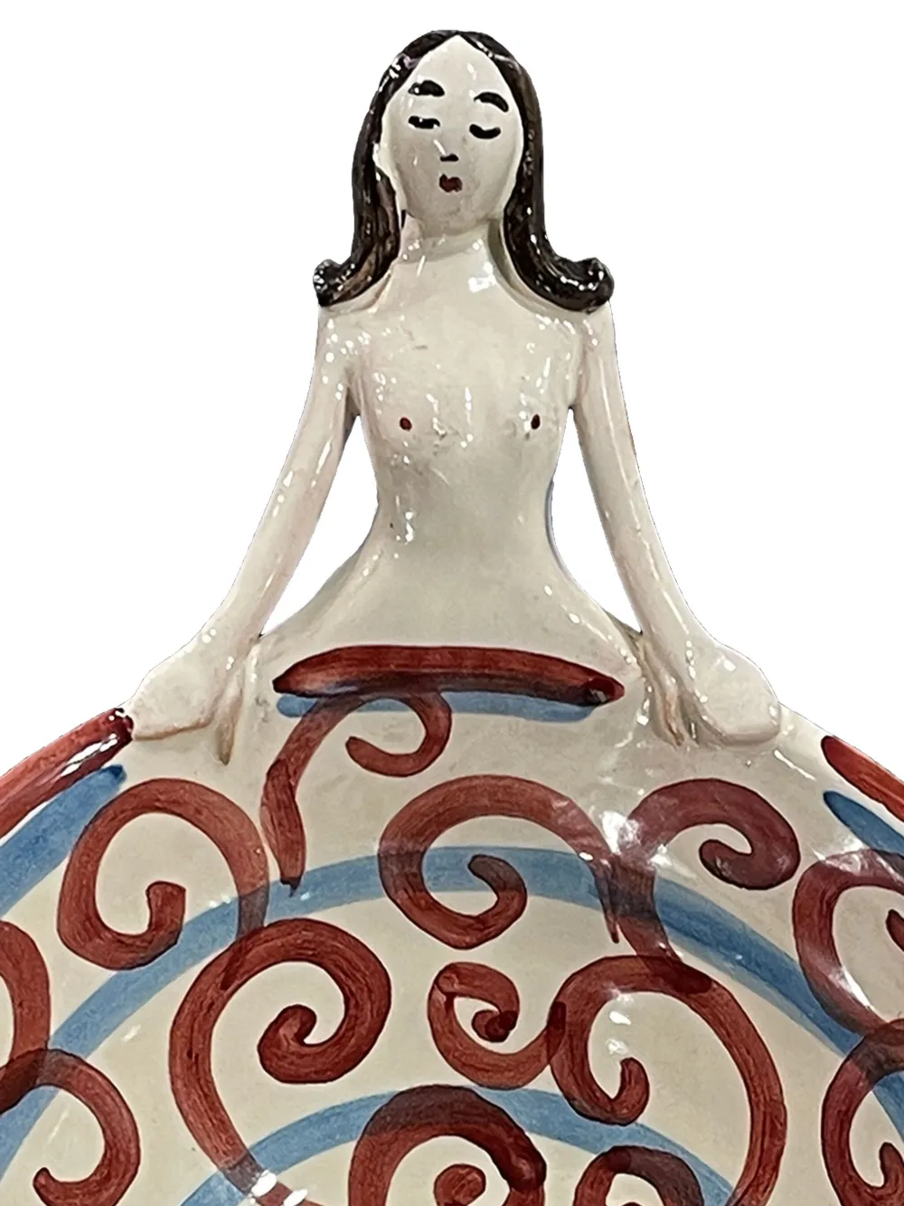 Les-Ottomans Sicilian Summer bowl (15cm x 24cm) | Decorative Trays & Plates | Image 2