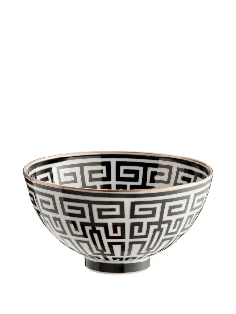 GINORI 1735 bowl Labirinto Nero de 11cm