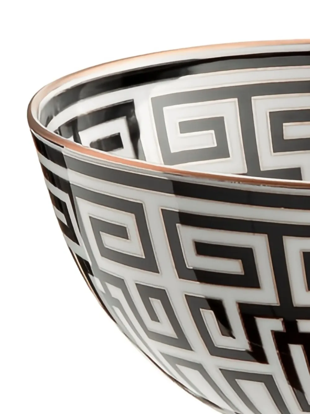 GINORI 1735 Labirinto Nero bowl (11cm) | Tableware | Image 2