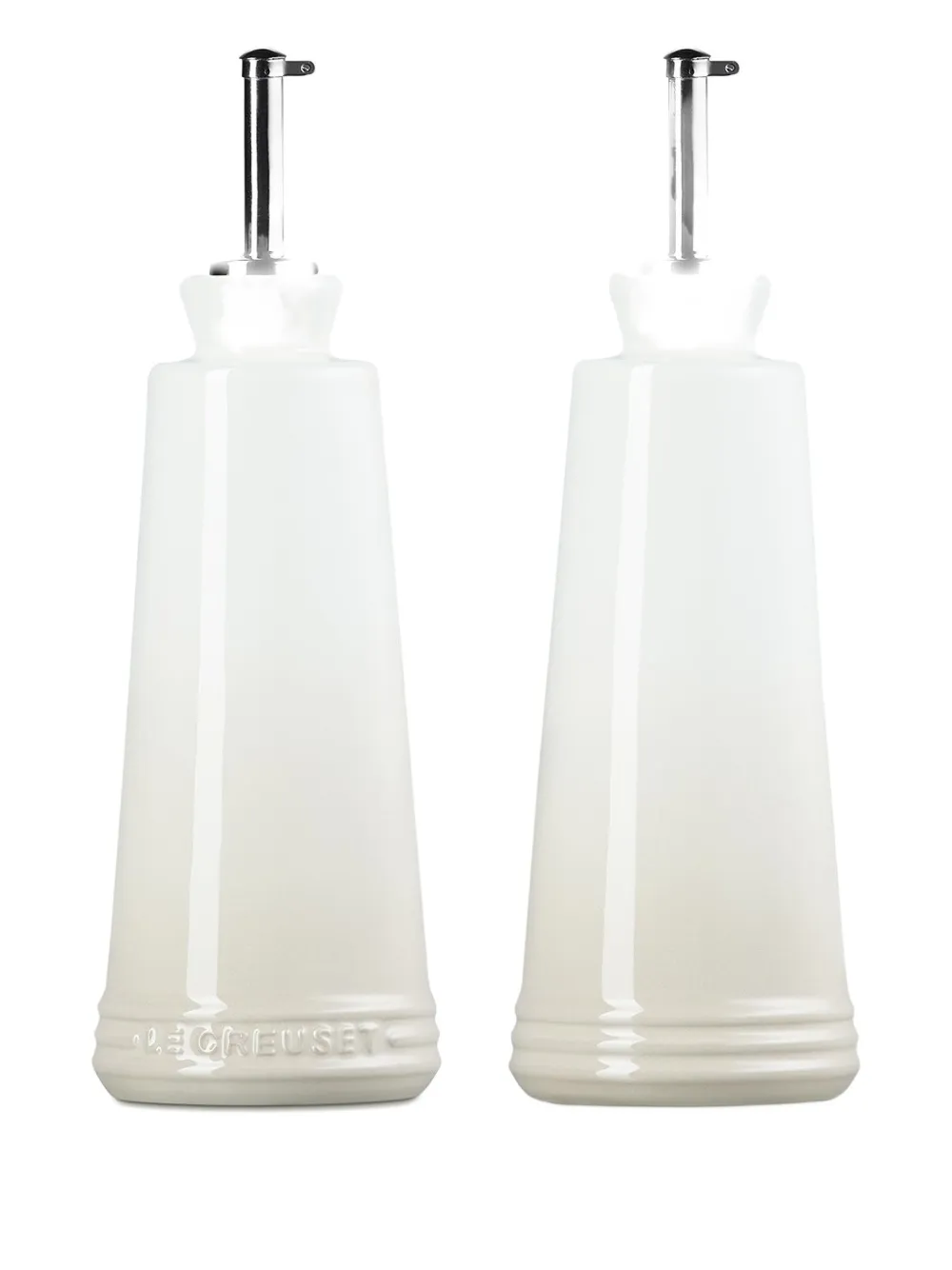 Le Creuset Signature Oil & Vinegar Set In White