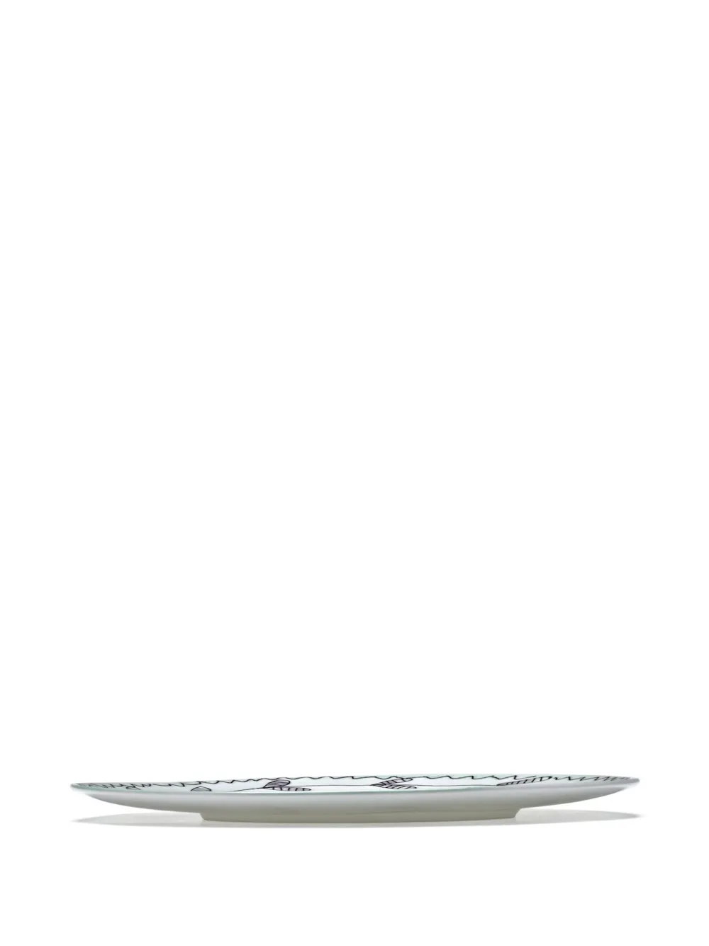 Serax Marni Blossom Milk Salad Plate In Pink Blue