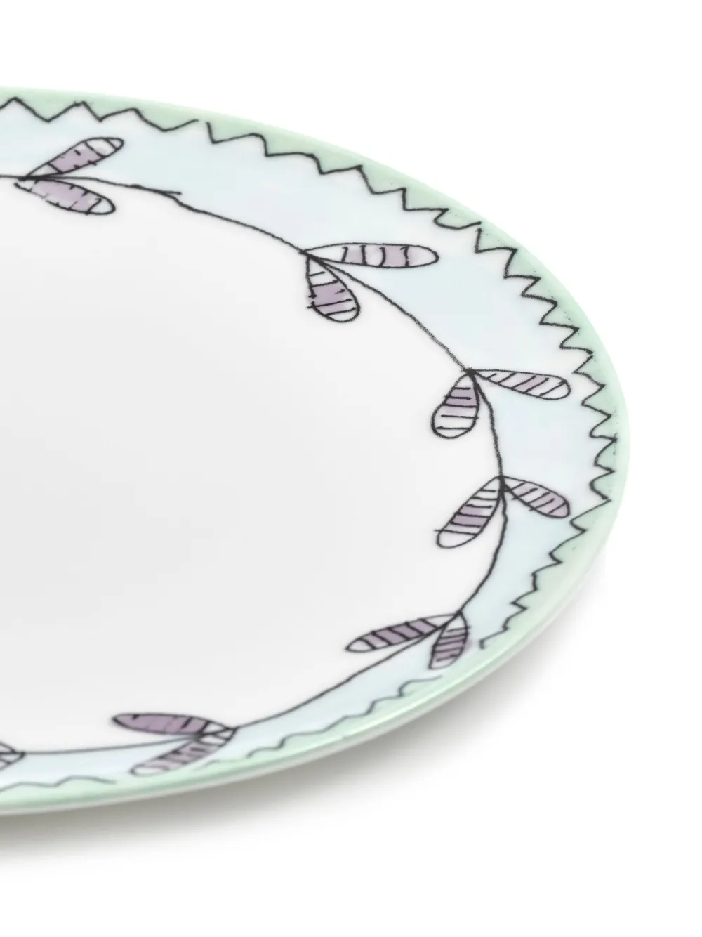 Serax Marni Blossom Milk Salad Plate In Pink Blue