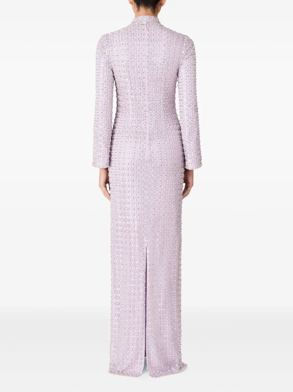 Jenny Packham Star Gazer maxi-jurk Paars