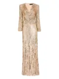 Jenny Packham Cosmos maxi dress - Gold