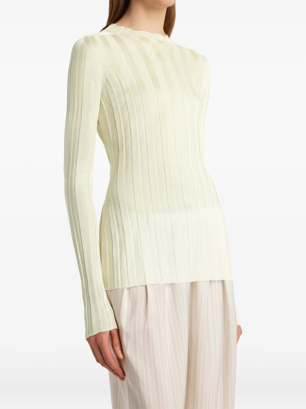 KHAITE Cosette trui Geel