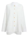 KHAITE Herschel buttoned shirt - White