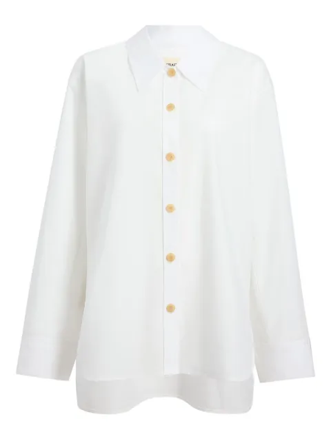 KHAITE Herschel buttoned shirt
