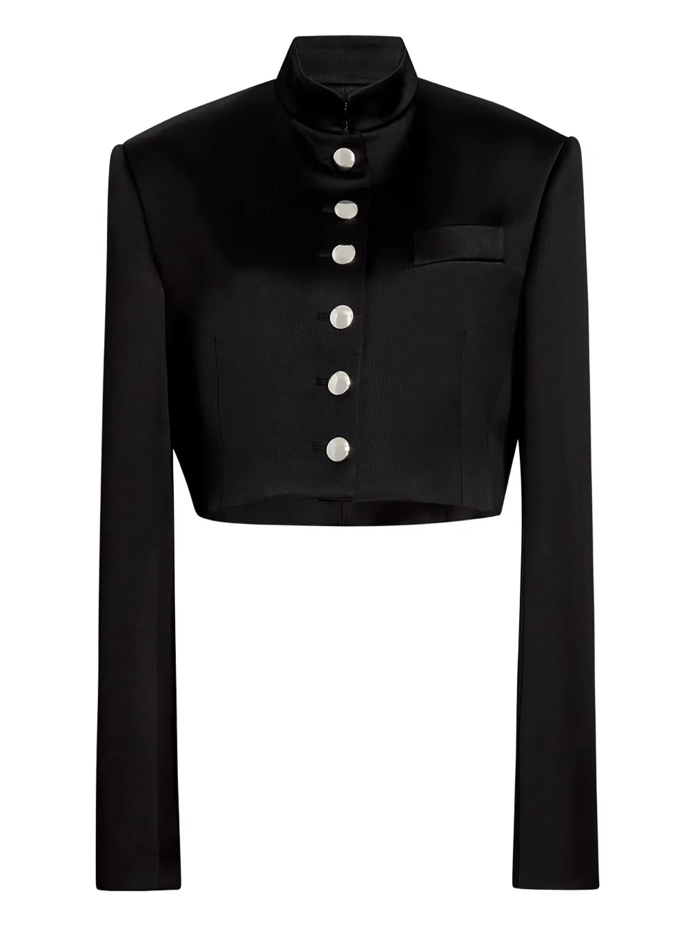 KHAITE Samuelson button jacket | Black | Image 1