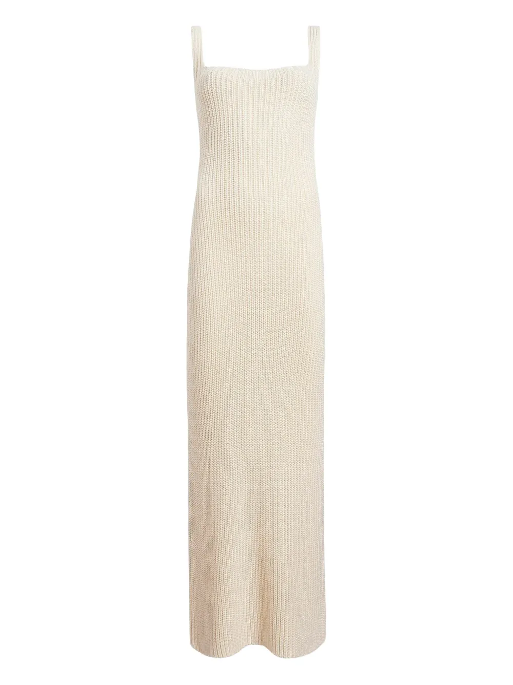 Khaite Lex Maxi Dress In Neutral