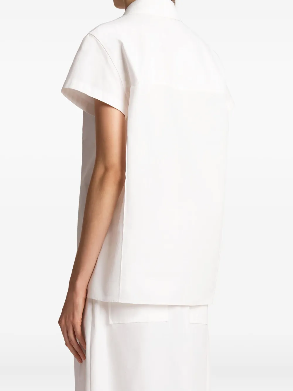 KHAITE Button-up top Wit