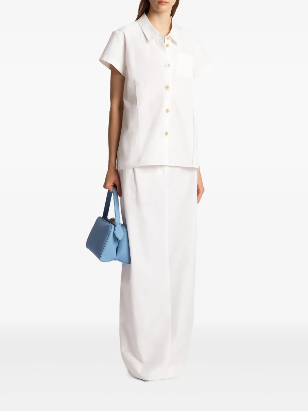 KHAITE Button-up top - Wit